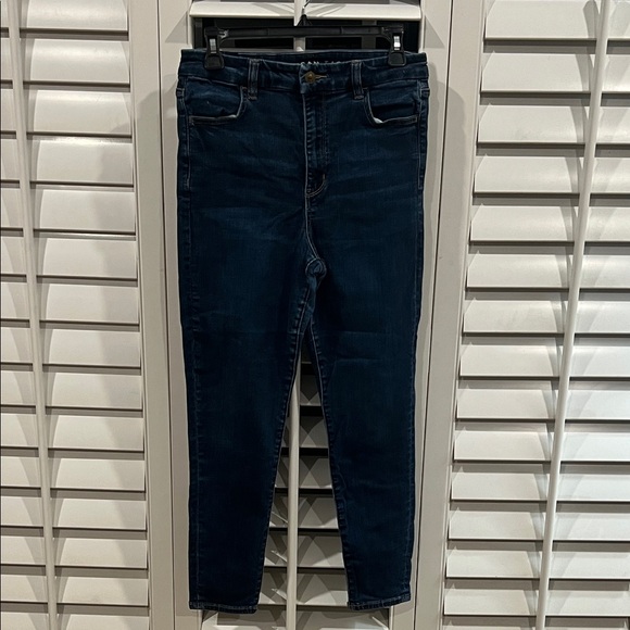 American Eagle Outfitters Dark Indigo Skinny Jeans - Picture 1 of 3